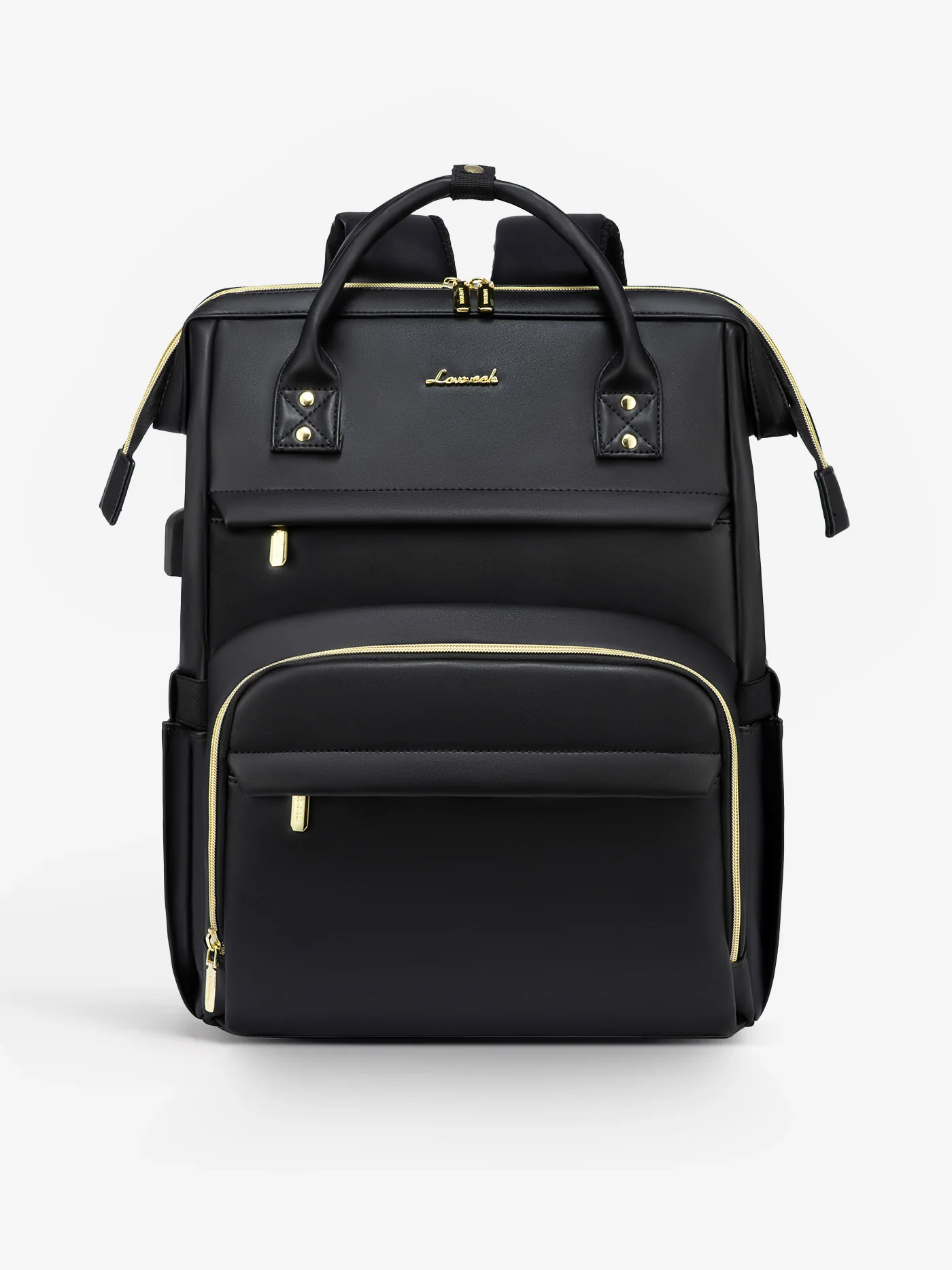 Leather Laptop Backpack, 15.6"-18" - Image 13