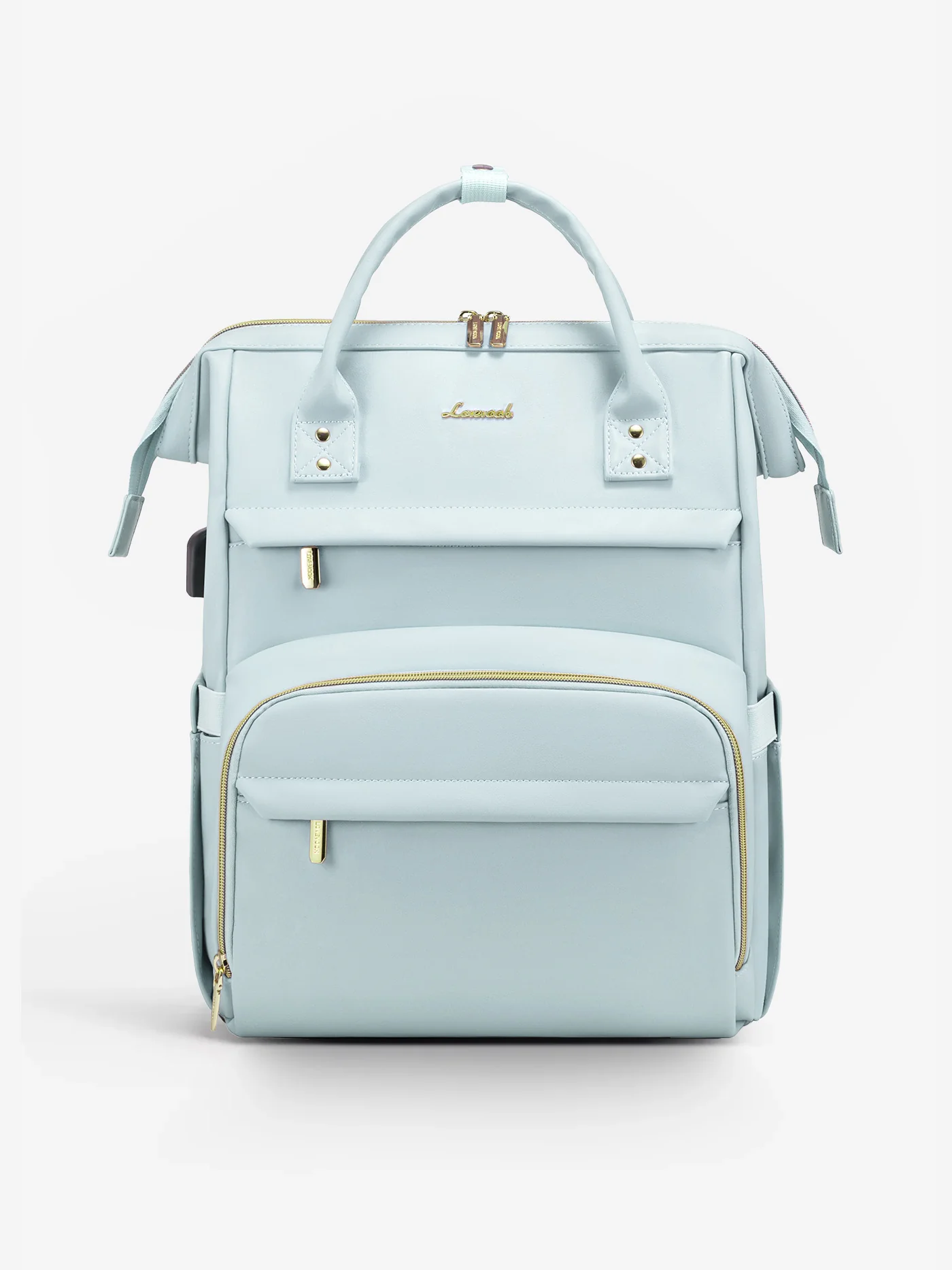 Leather Laptop Backpack, 15.6"-18" - Image 16