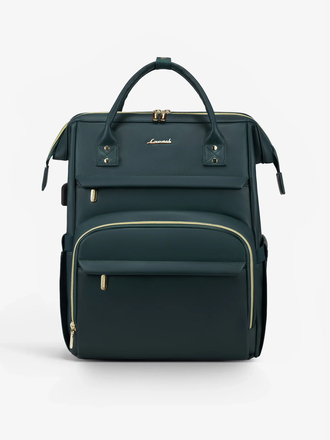 Leather Laptop Backpack, 15.6"-18" - Image 18