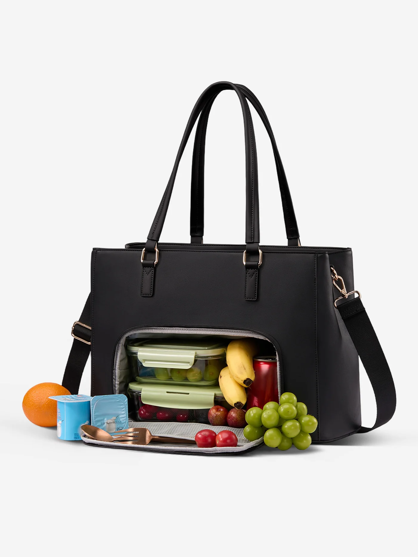 Leather Laptop Lunch Bag 15.6" 17.3" - Image 7
