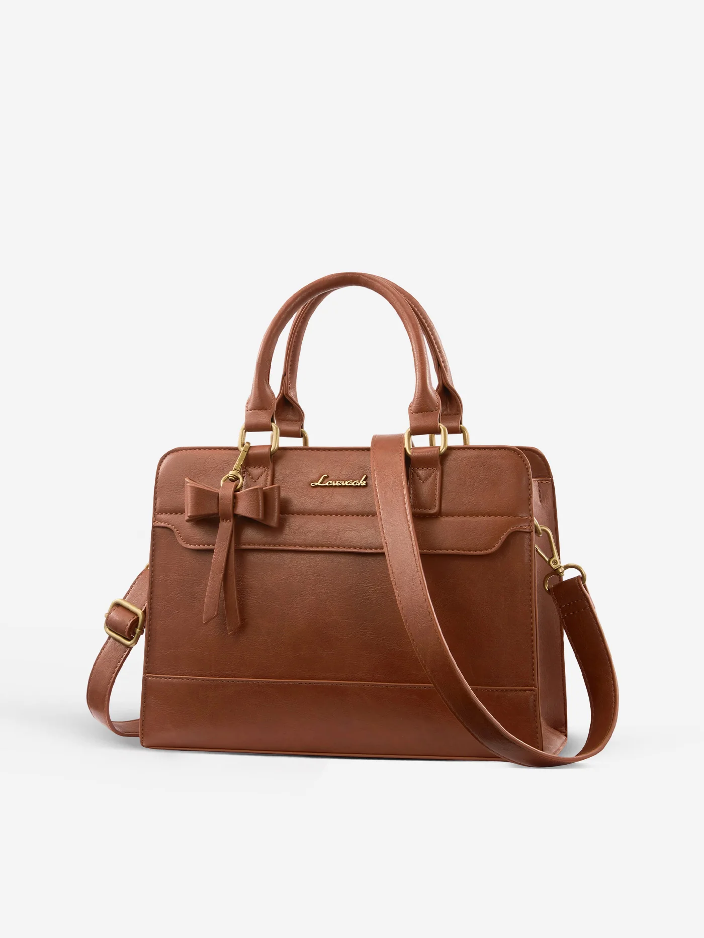 Leather Tote Bag 11.5" 13.5" - Image 11