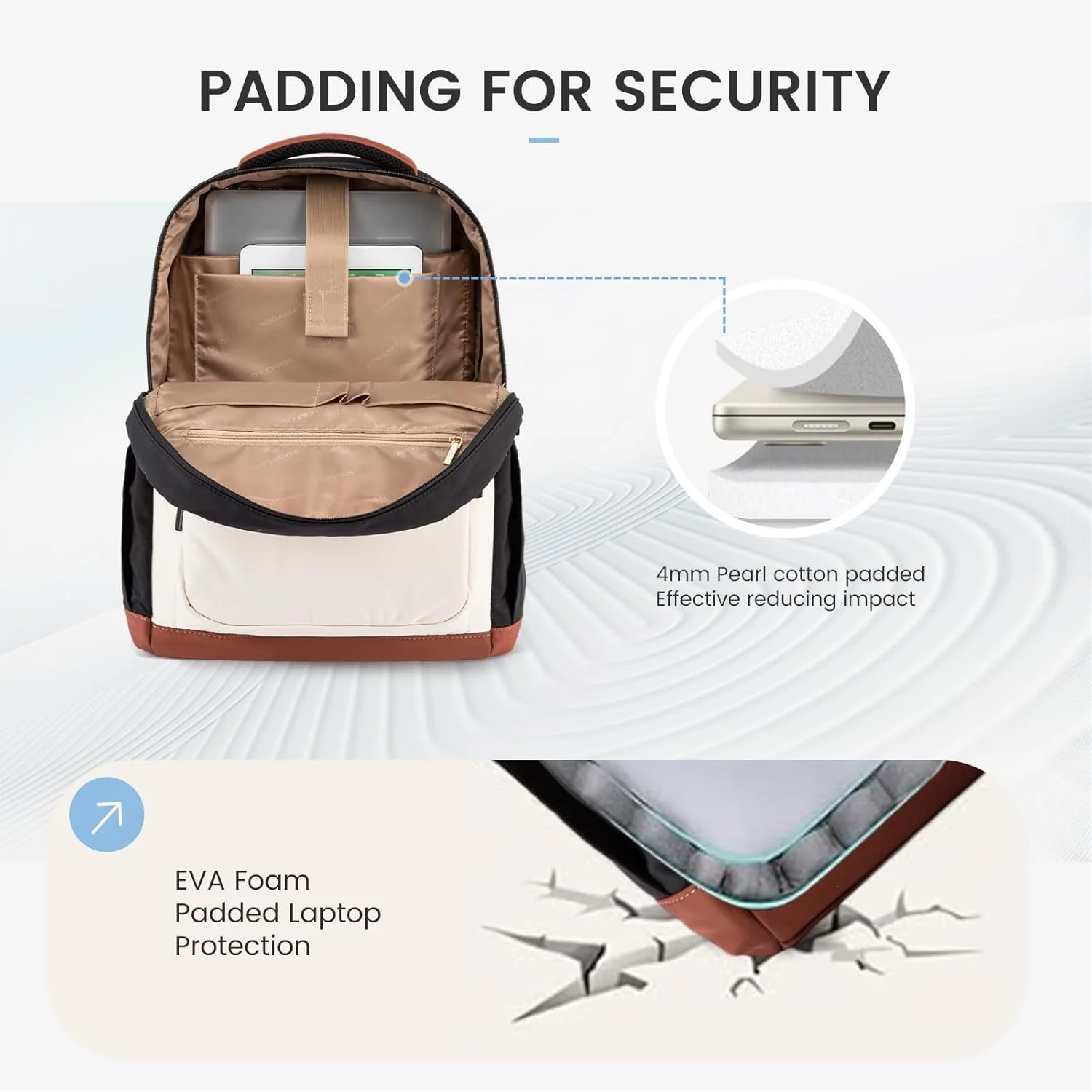 Lightweight School Backpack, 15.6" 17", 4511 - Image 4