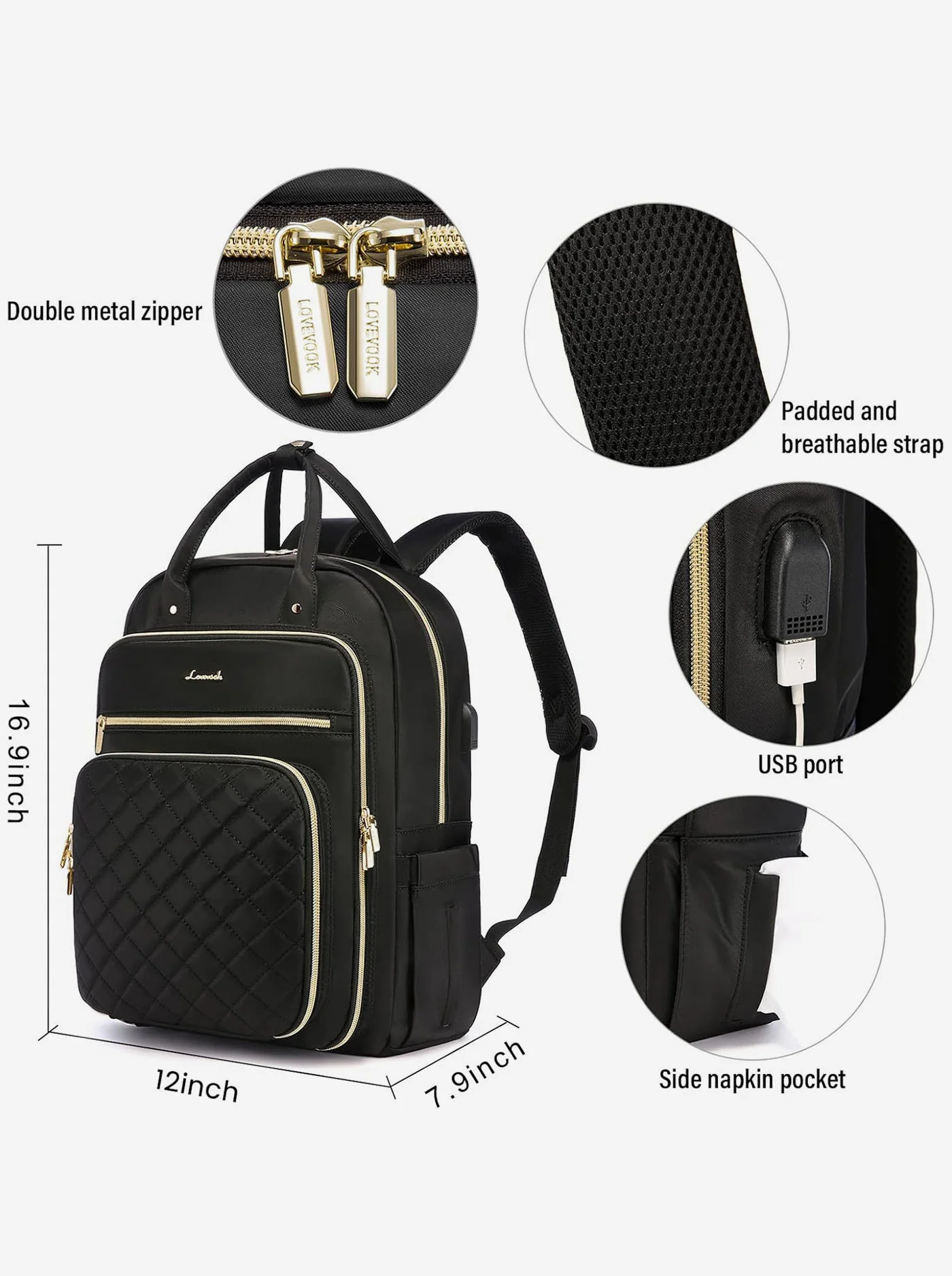 Garnet Backpack, 15.6" 17" - Image 4