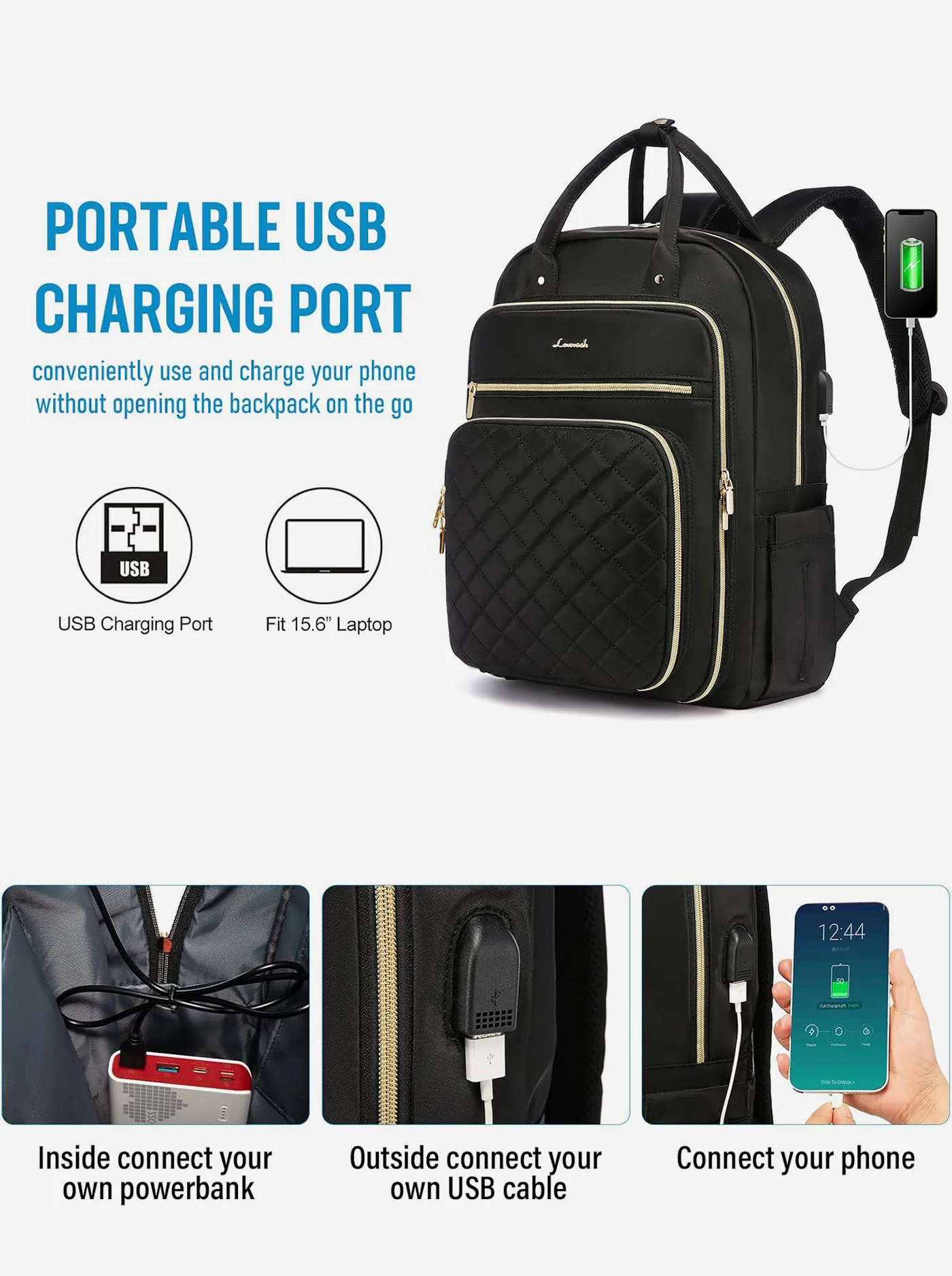 Garnet Backpack, 15.6" 17" - Image 5