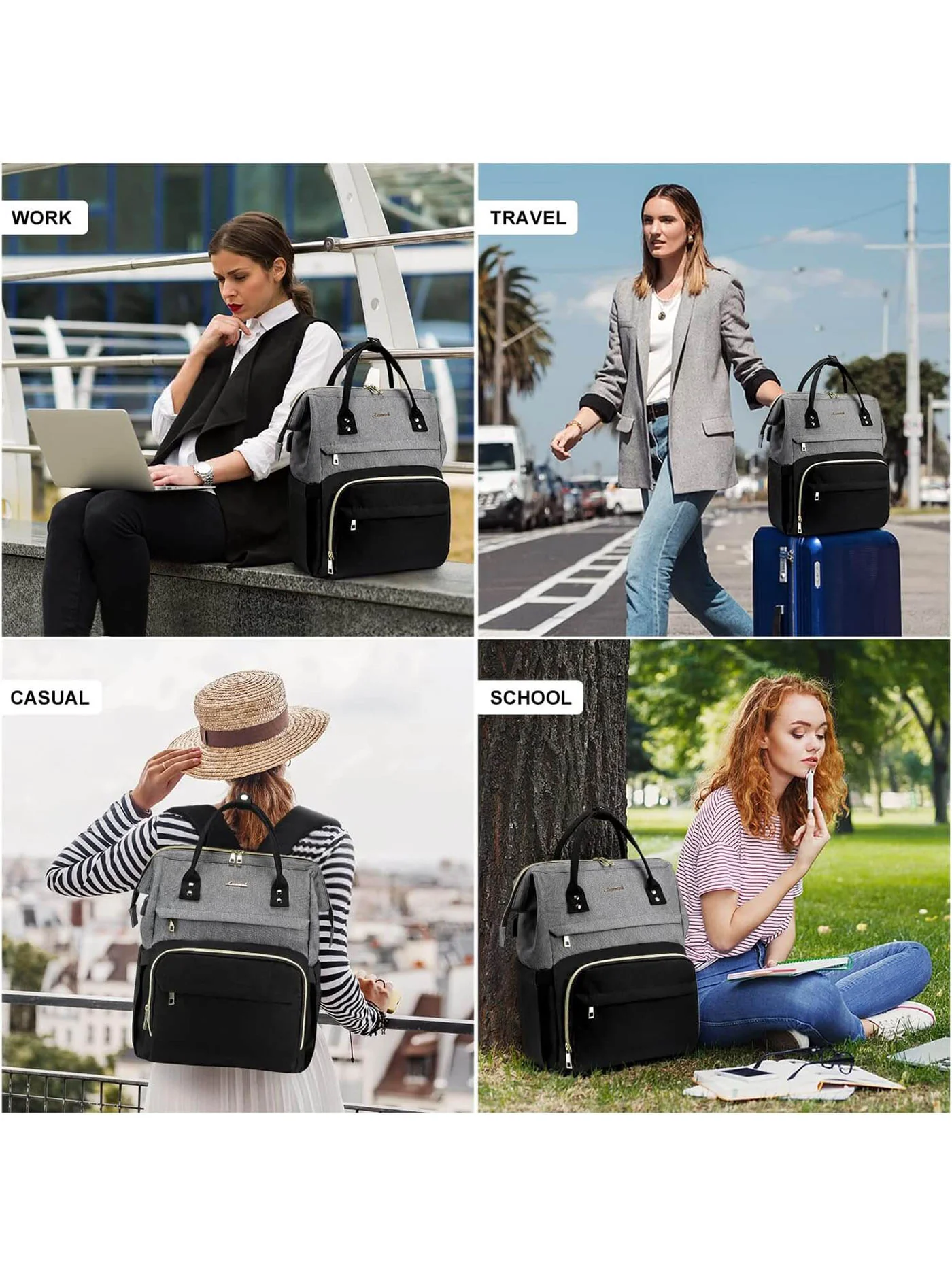 Viola V Laptop Backpack, 15.6" 17" - Image 7