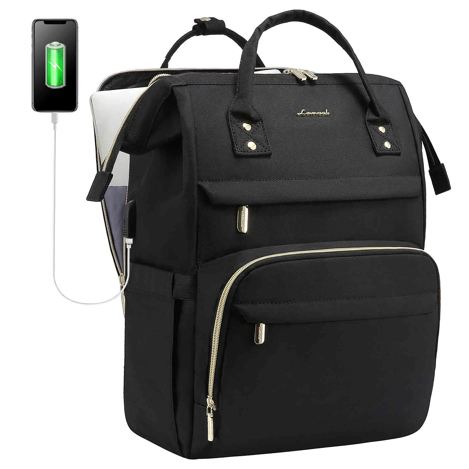 Viola Ⅱ Laptop Backpack with Separate Laptop Compartment, 15.6" 17" - Image 10
