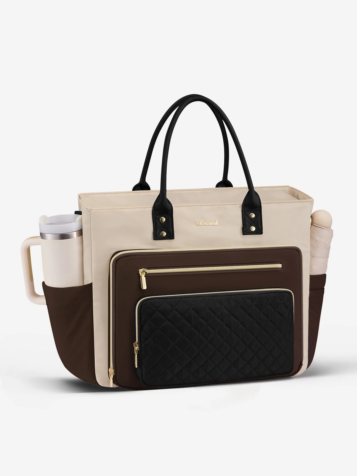 Multi-Pocket Laptop Tote Bag , 15.6" 17.3" - Image 11