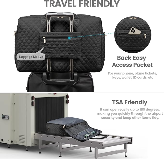 2Pcs Weekender Bag, 17" - Image 9