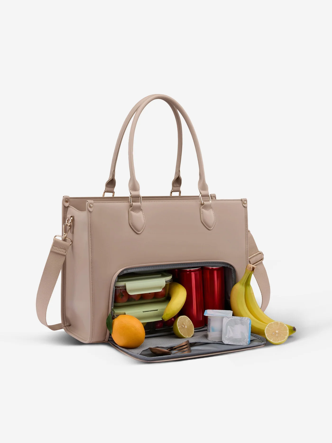 Lunch Compartment Laptop Tote Bag 15.6" 17.3" - Image 8