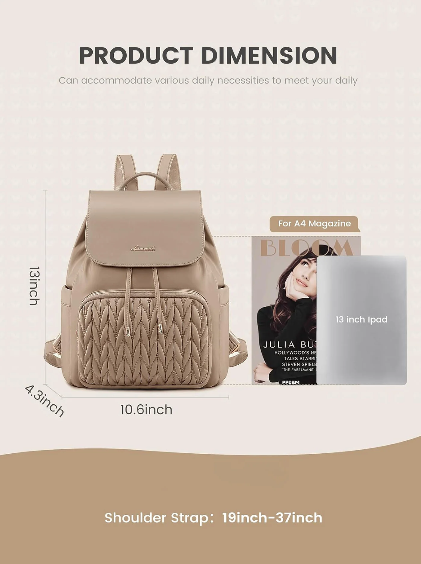 Mini Backpack for Women - Image 4