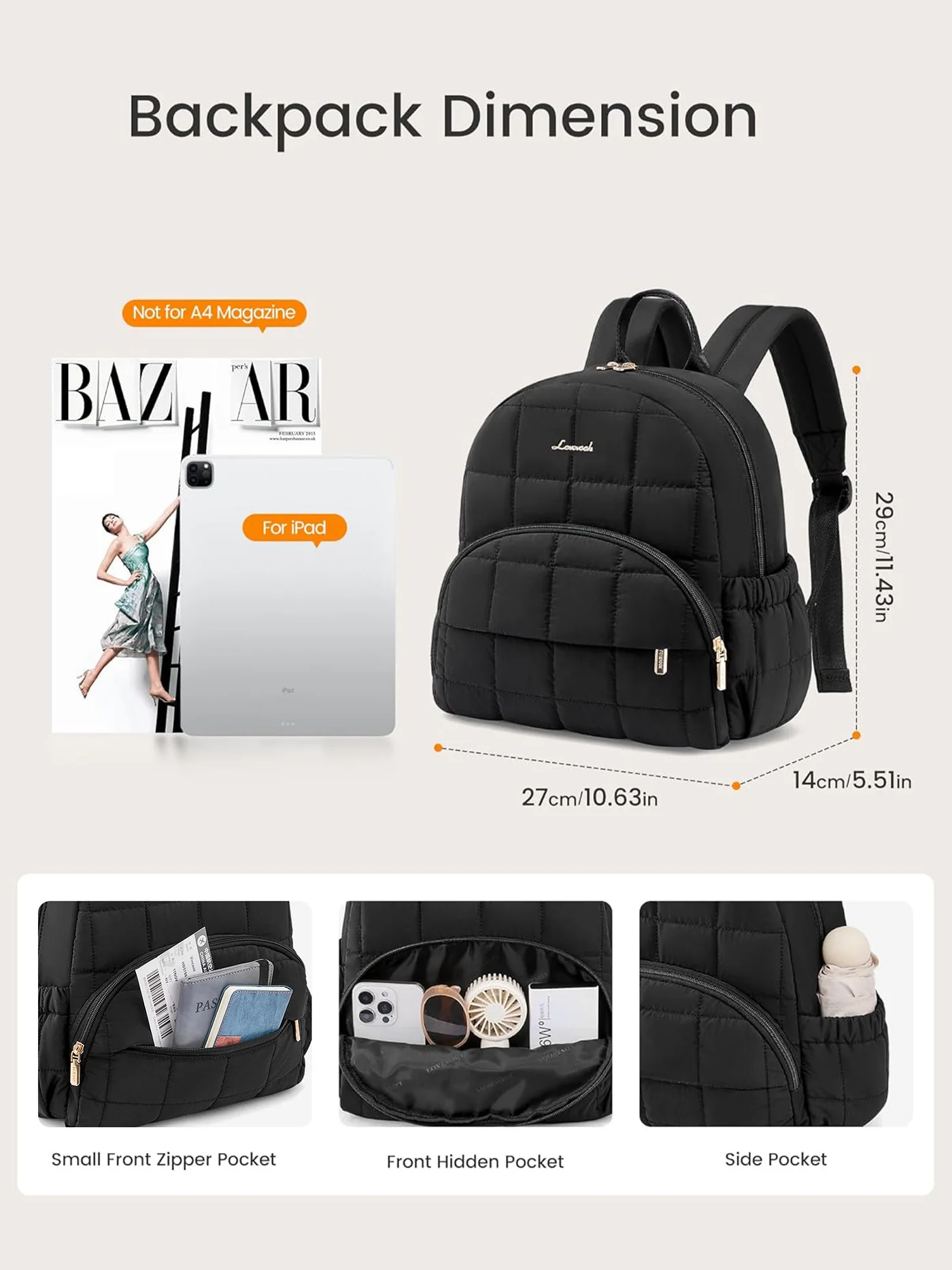 Mini Puffer Backpack - Image 5