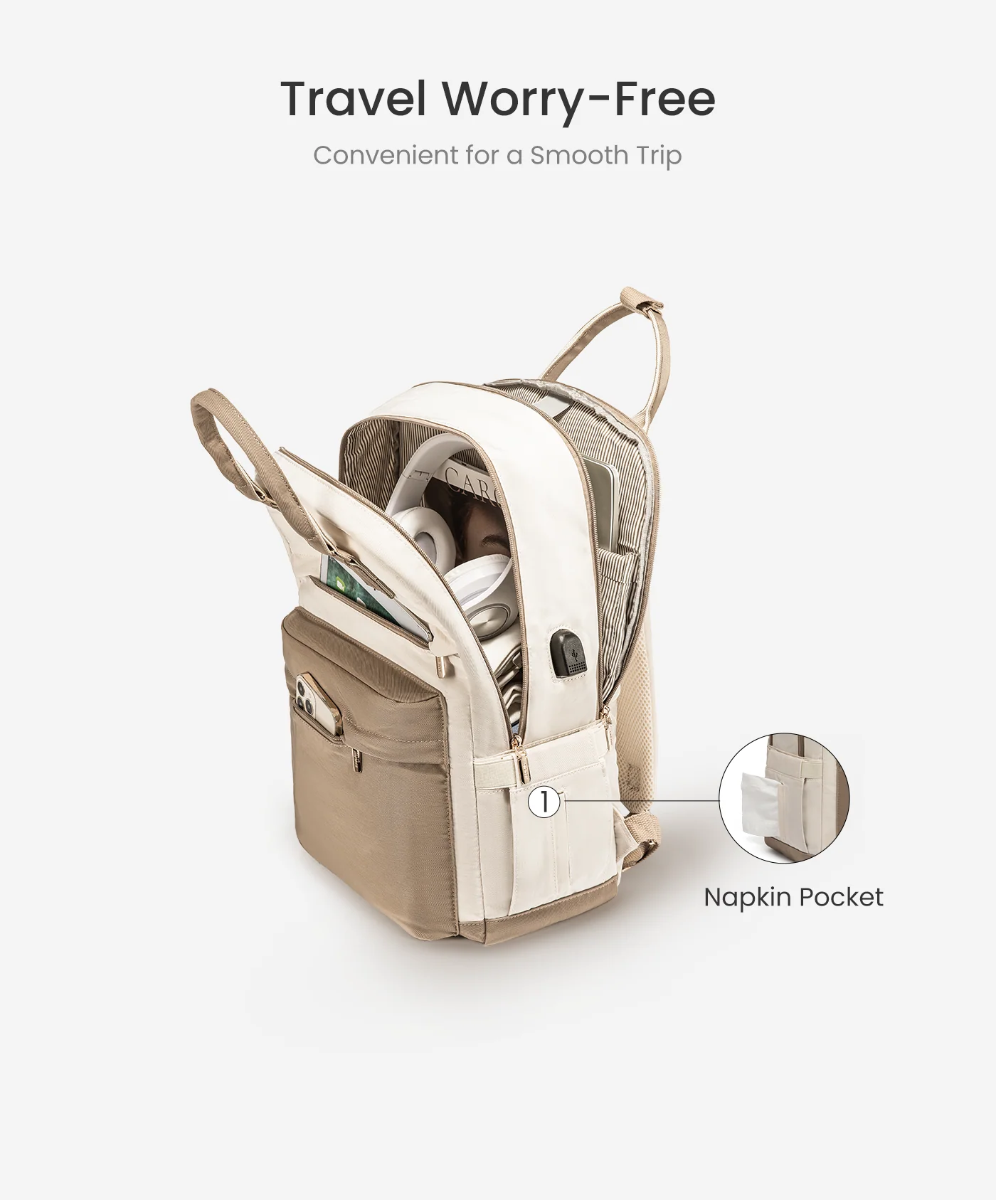 Molerolly Ⅰ Laptop Backpack, 15.6" 17.3" - Image 4