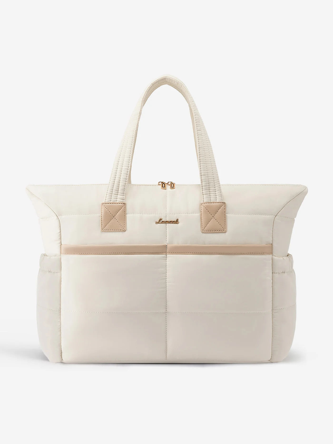 Multi-pocket Puffer Tote Bag, 15.6" 17.3" - Image 9