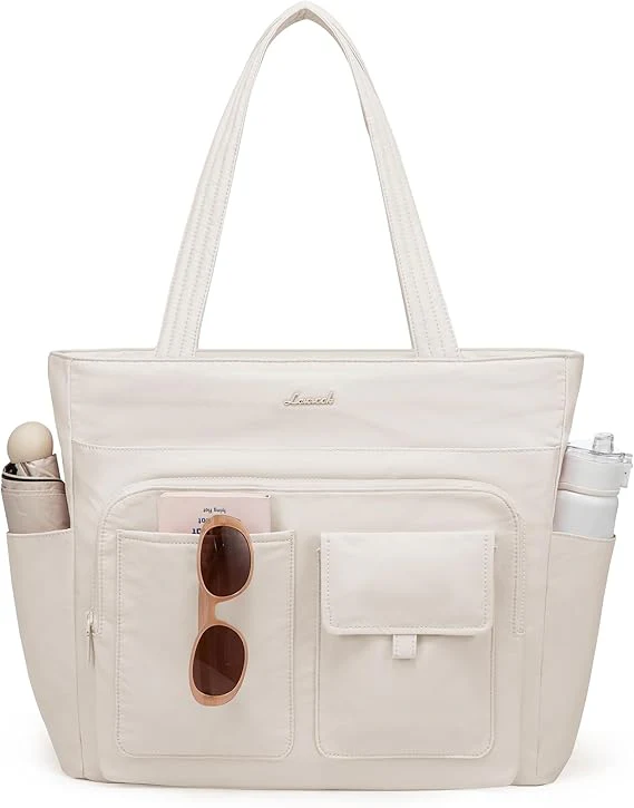 Multiple Pocket Laptop Tote Bag, 15.6" - Image 8