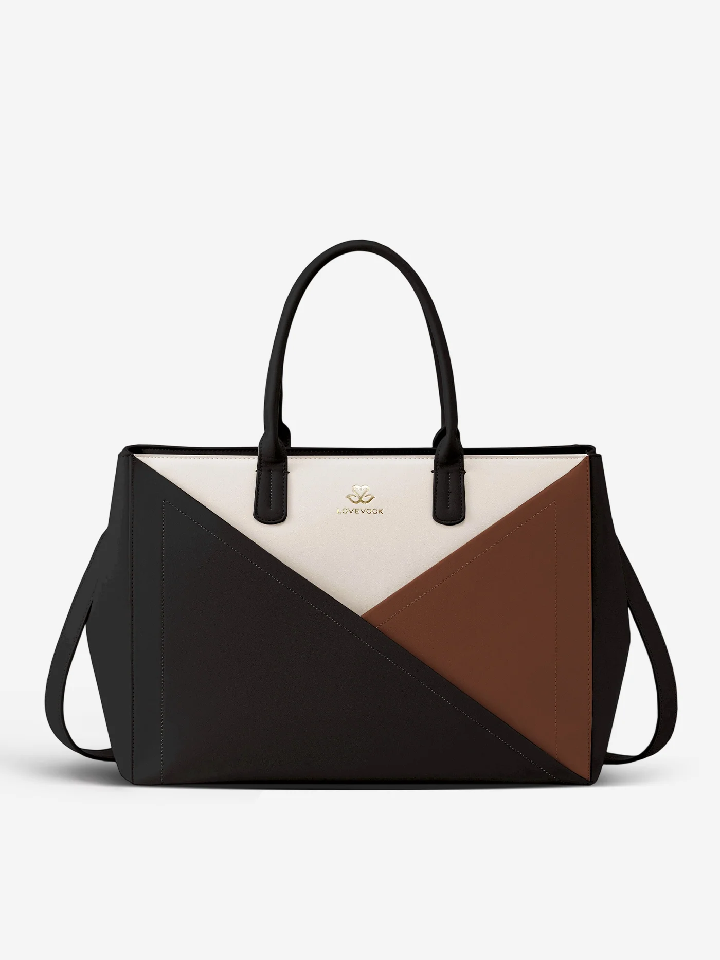 PU Leather Work Bag, 15.6" 17.3" - Image 2