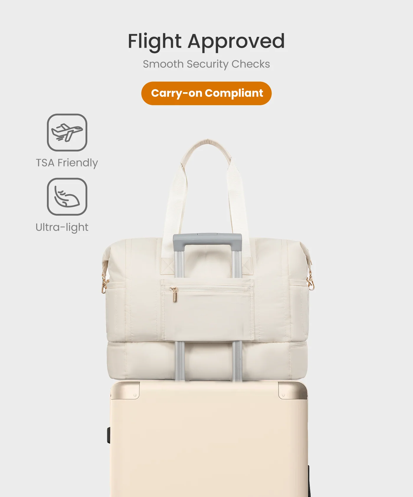 Puffer Travel Duffle Bag - Image 6
