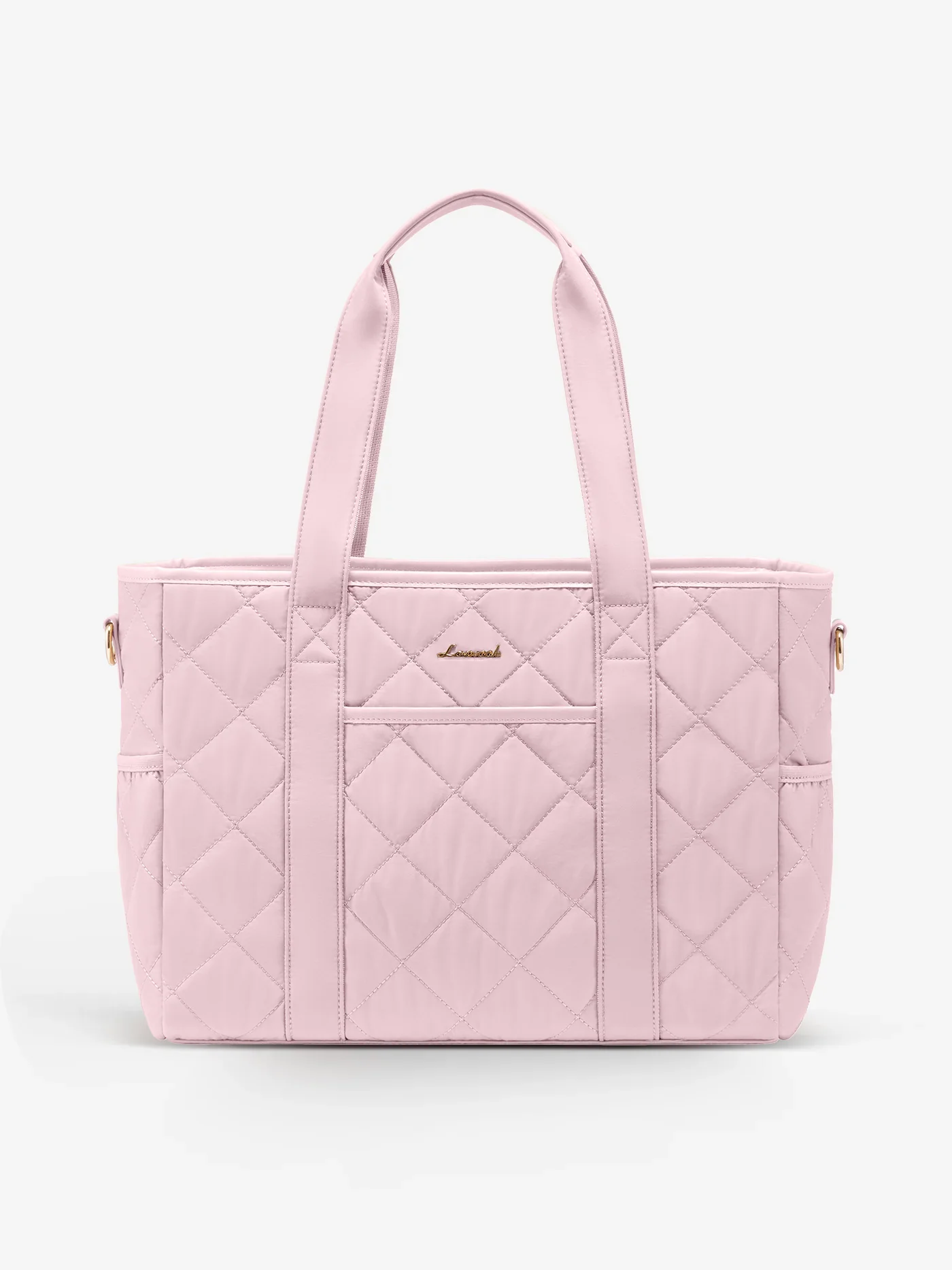2Pcs Quilted Puffer Laptop Handbag, 15.6" 17" - Image 9