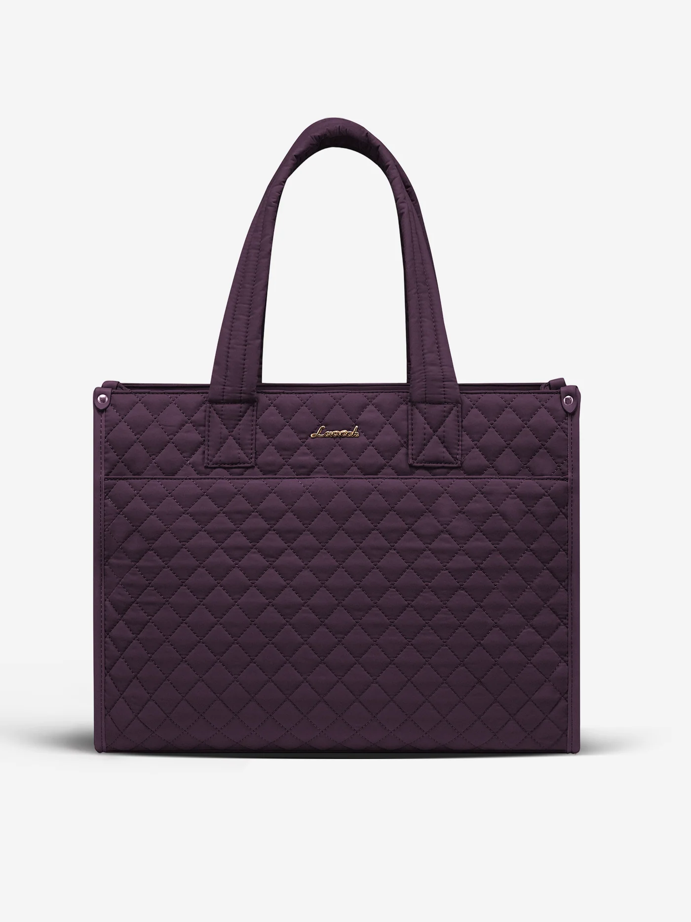 2Pcs Quilted Work Tote Bag, 15.6" 17.3" - Image 12