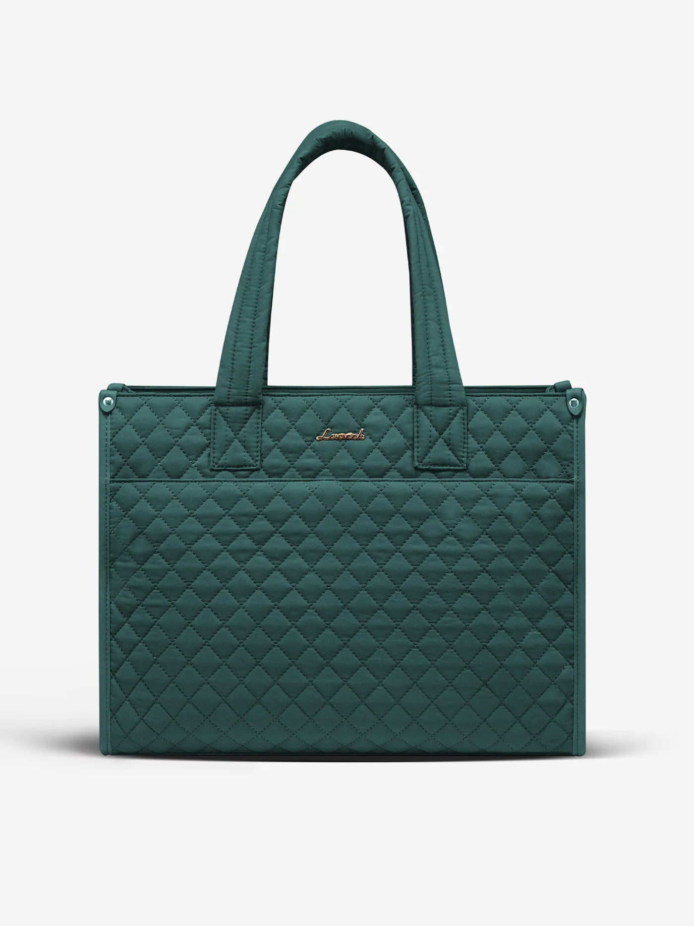 2Pcs Quilted Work Tote Bag, 15.6" 17.3" - Image 14