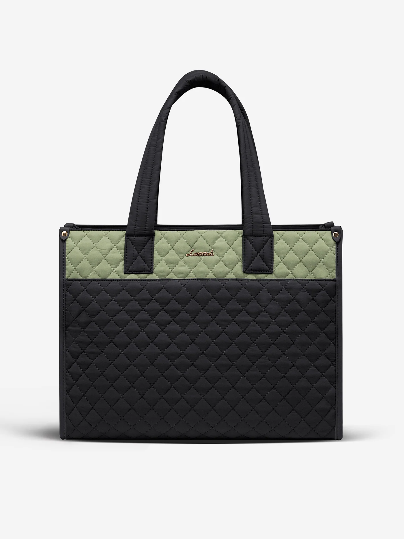 2Pcs Quilted Work Tote Bag, 15.6" 17.3" - Image 17