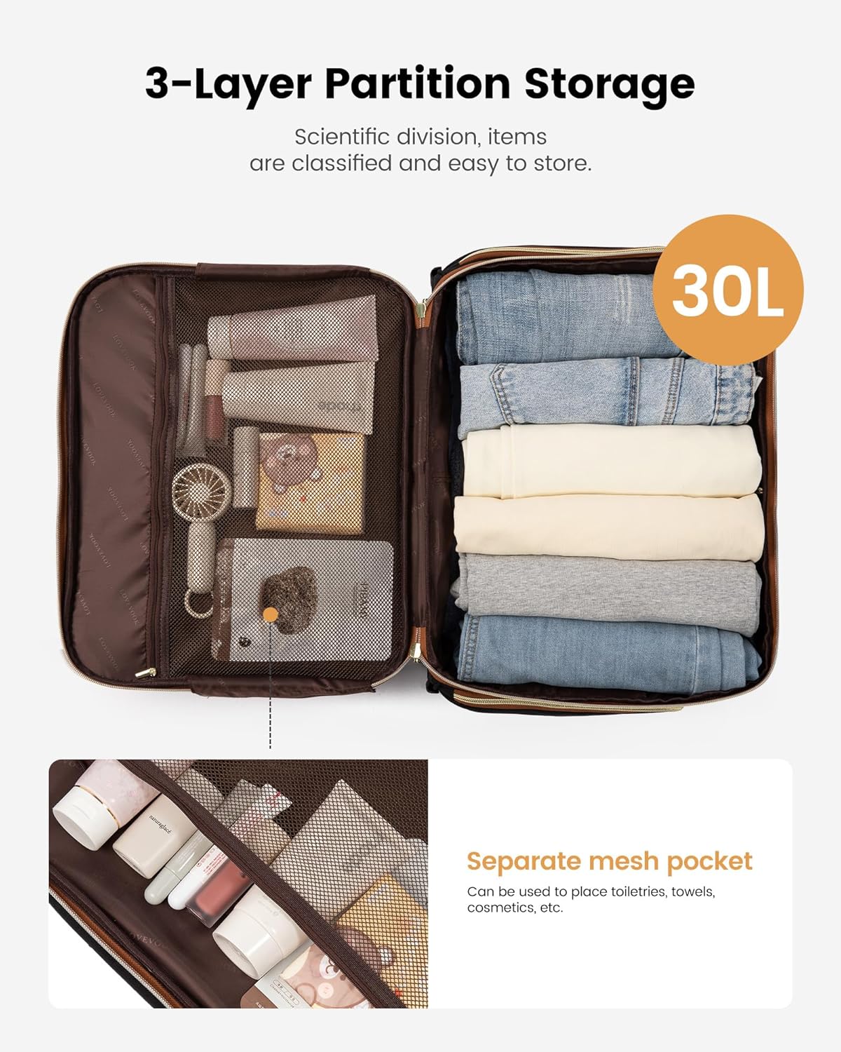 Rolling Laptop Bag, 17.3" - Image 4