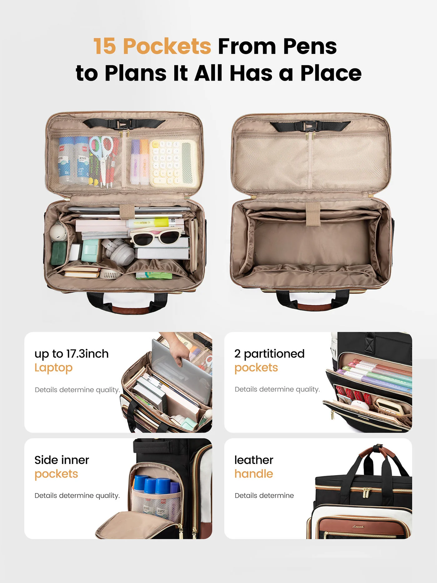 Rolling Tote Bag (ONLY US ) - Image 4