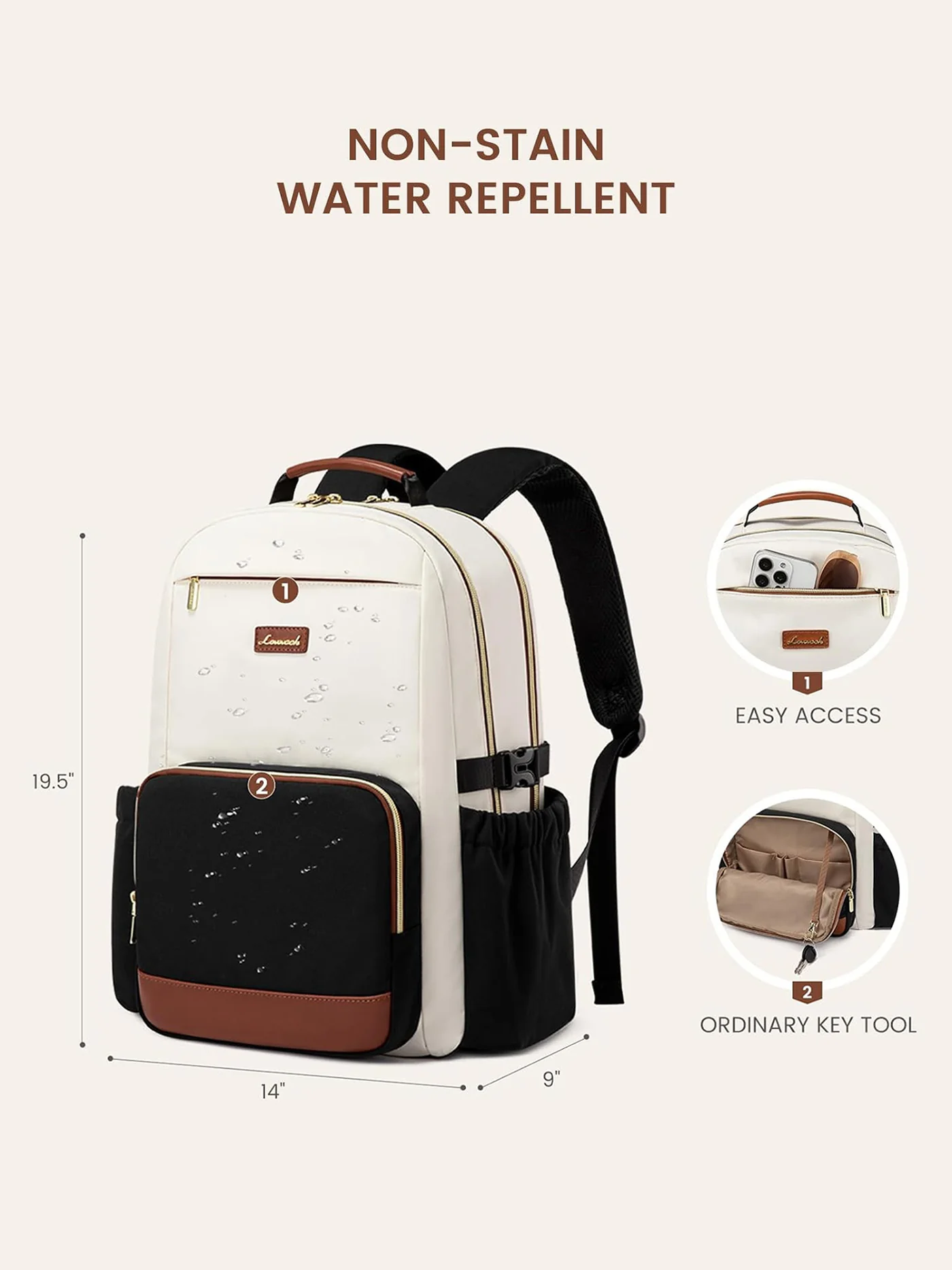 School Laptop Backpack, 15.6" -18 " - Image 11