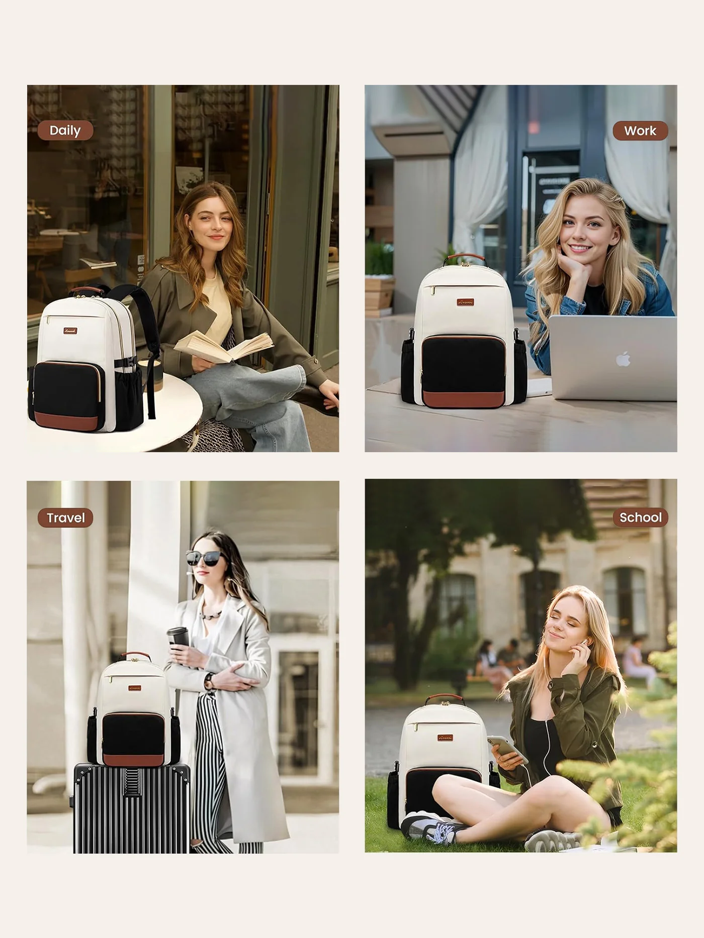 School Laptop Backpack, 15.6" -18 " - Image 8