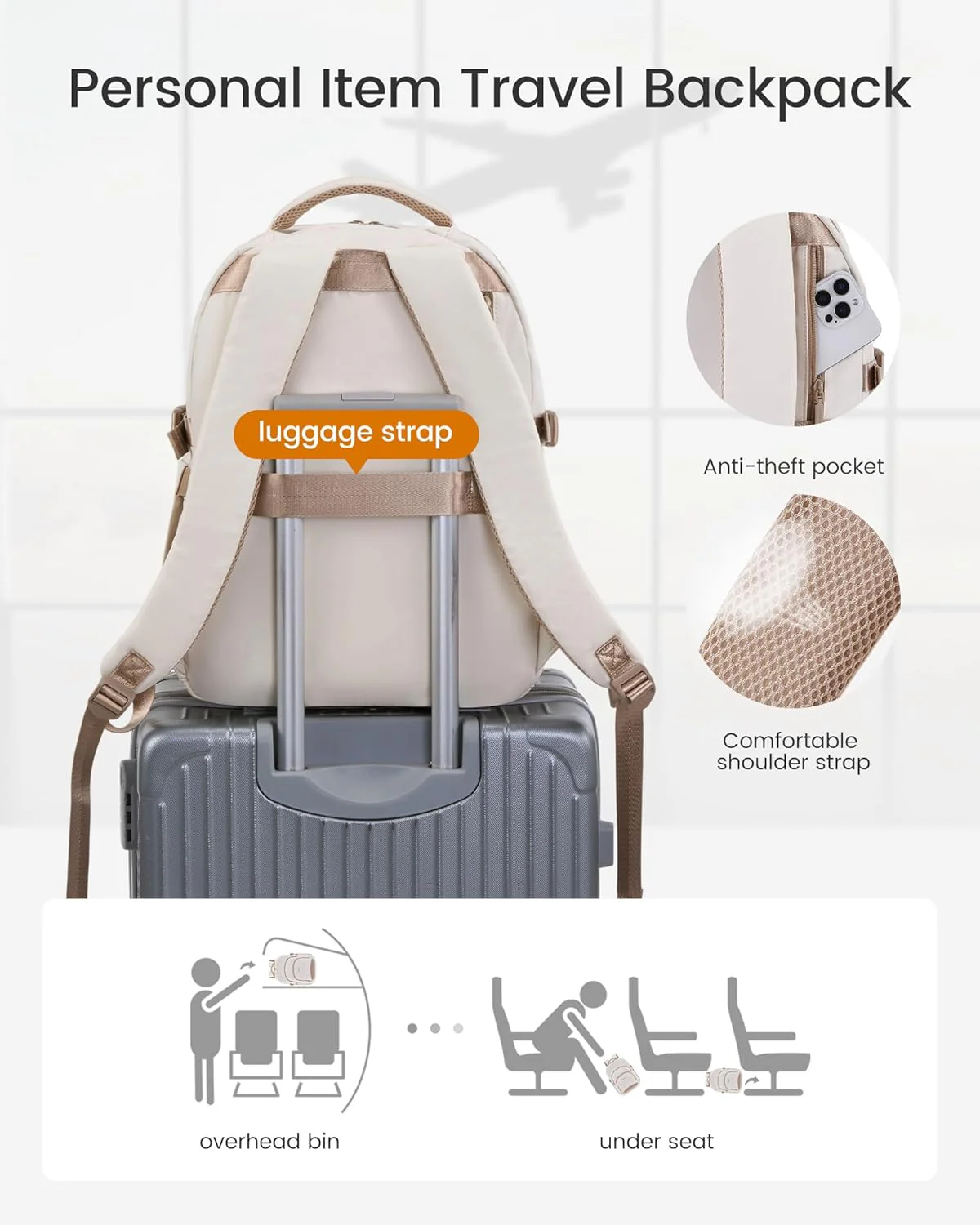 School Laptop Backpack, 15.6" 17.3", 4547 - Image 4