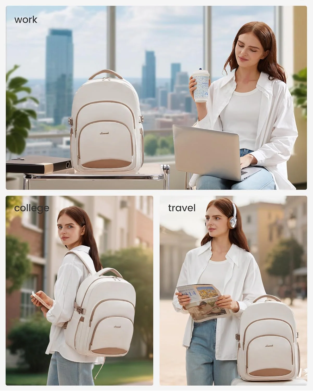 School Laptop Backpack, 15.6" 17.3", 4547 - Image 7