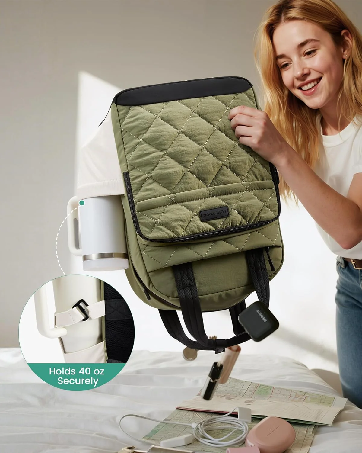 Travel Backpack 15.6" 17.3" - Image 8
