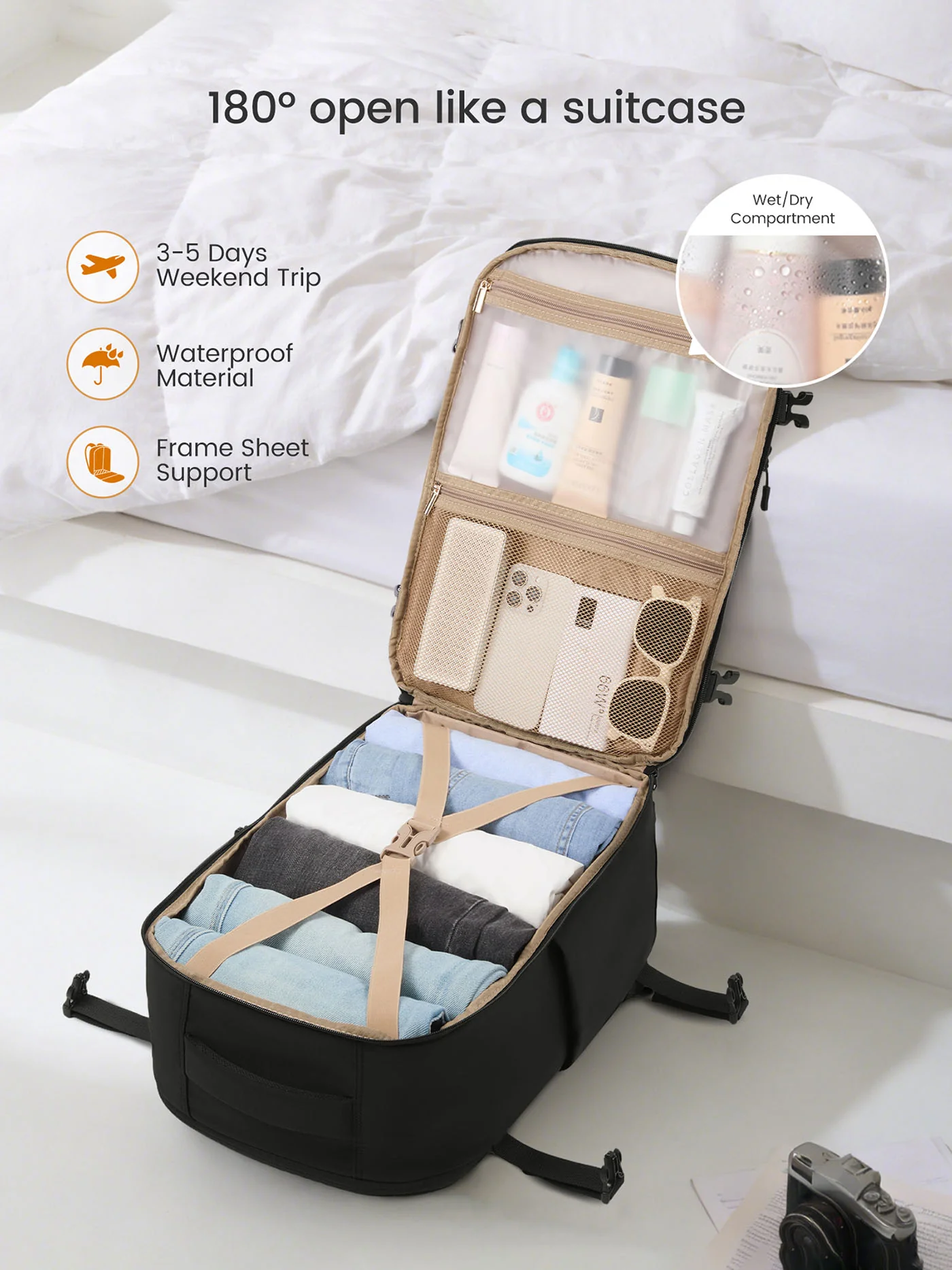 Travel Backpack Bag 40L/50L - Image 8