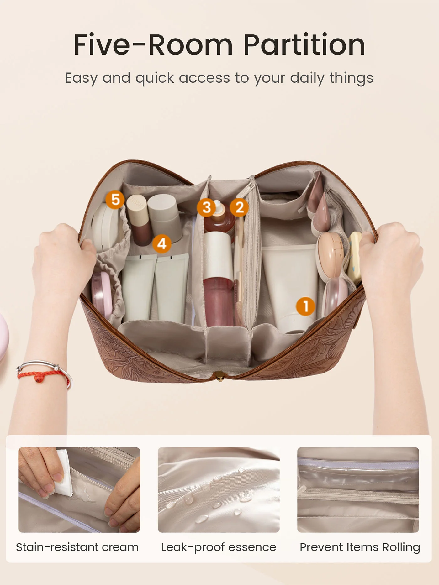 Travel Makeup Bag - Image 6