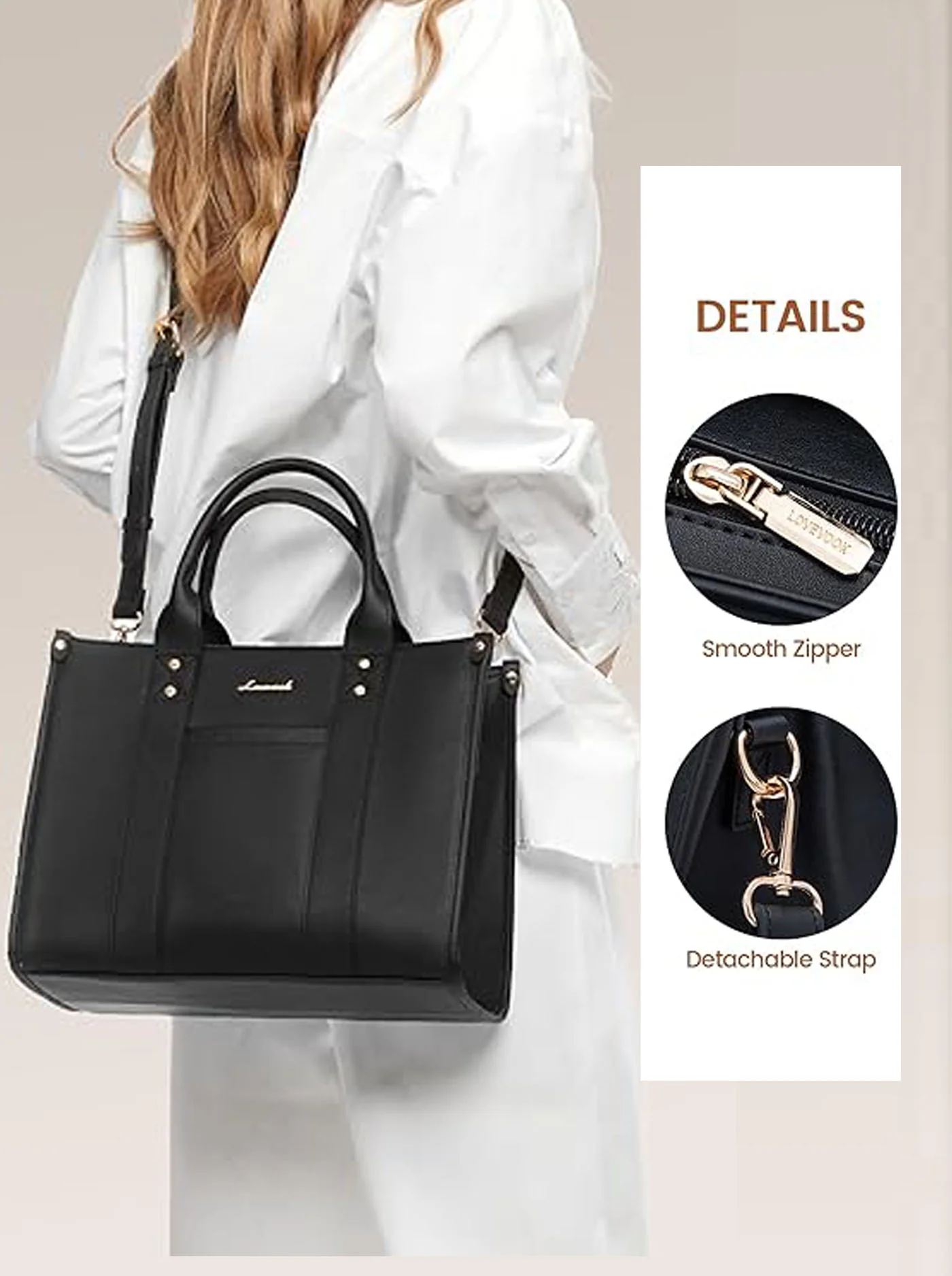 Vegan Leather Handbag - Image 6