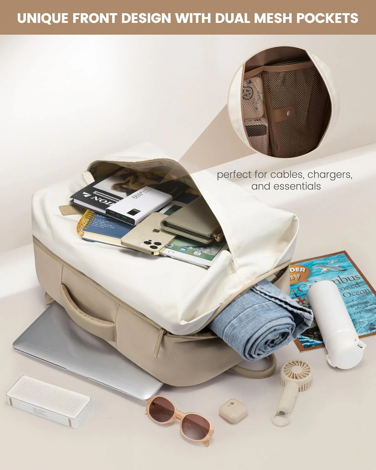 Versatile Stylish Travel Backpack, 45L - Image 6